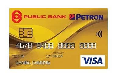 public bank petron visa gold