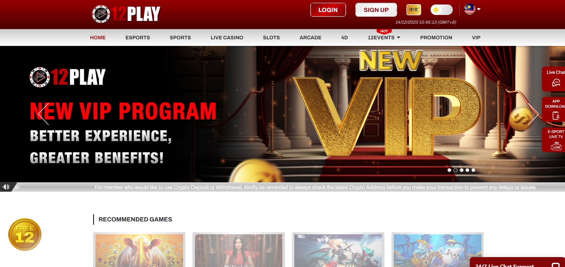 12Play Malaysia online casino malaysia