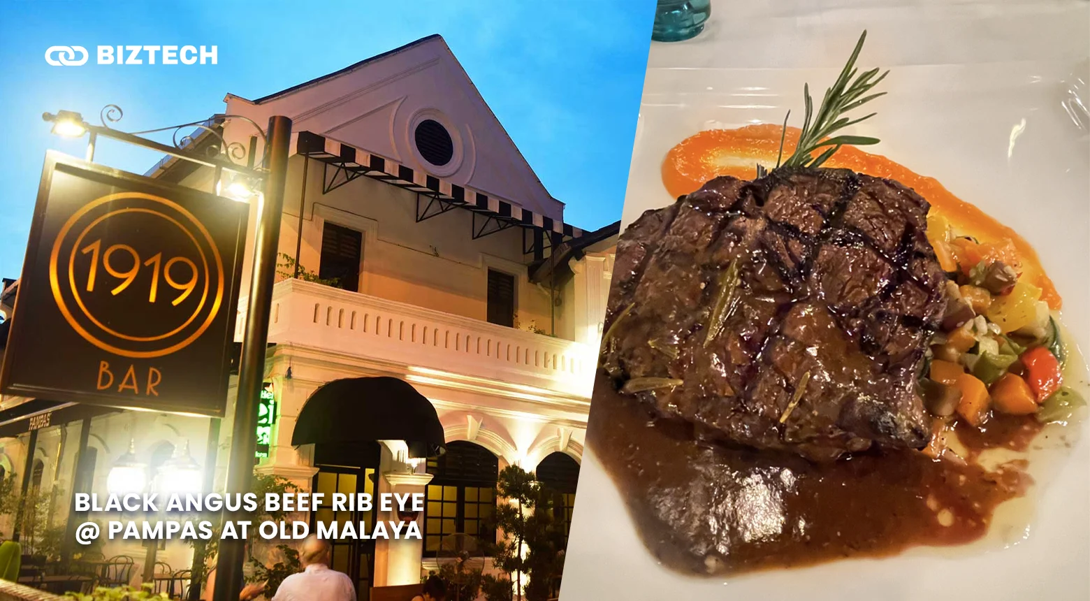 Black Angus Beef Rib Eye @ Pampas at Old Malaya Black Angus Beef Rib Eye @ Pampas at Old Malaya
