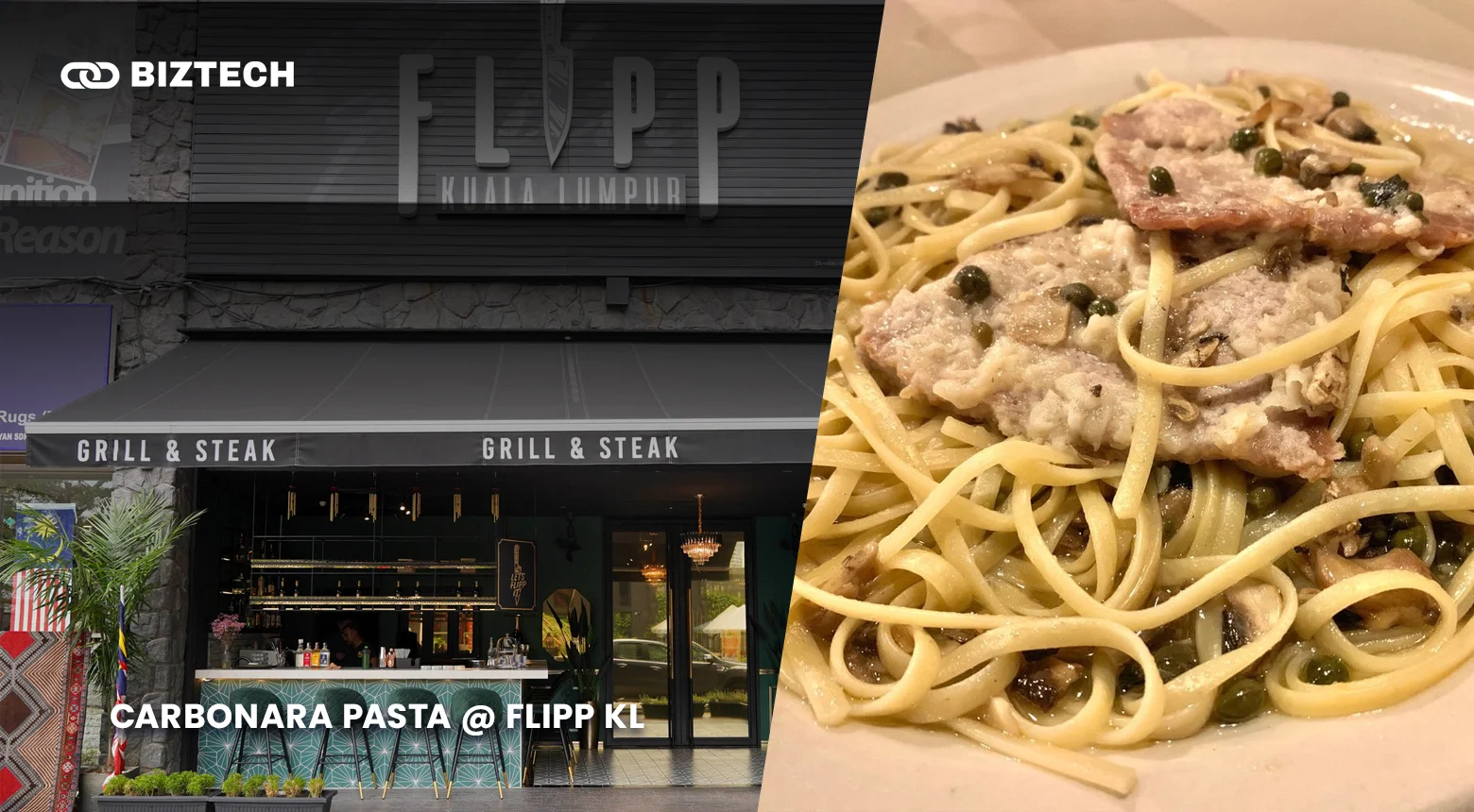 Carbonara Pasta @ Flipp KL Carbonara Pasta @ Flipp KL