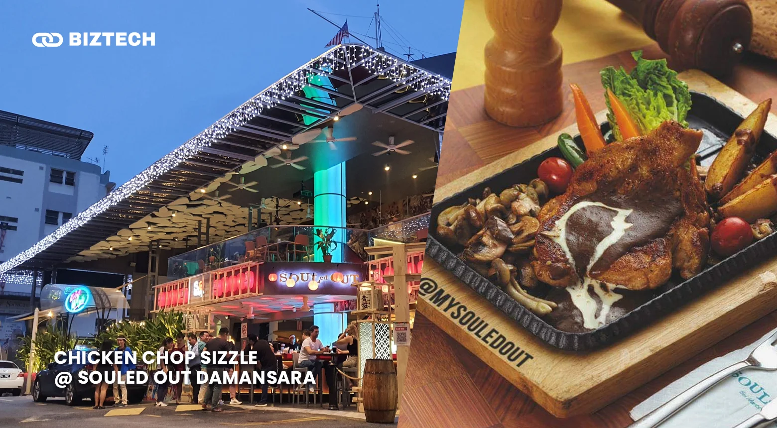 Chicken Chop Sizzle @ SOUled OUT Damansara Chicken Chop Sizzle @ SOUled OUT Damansara