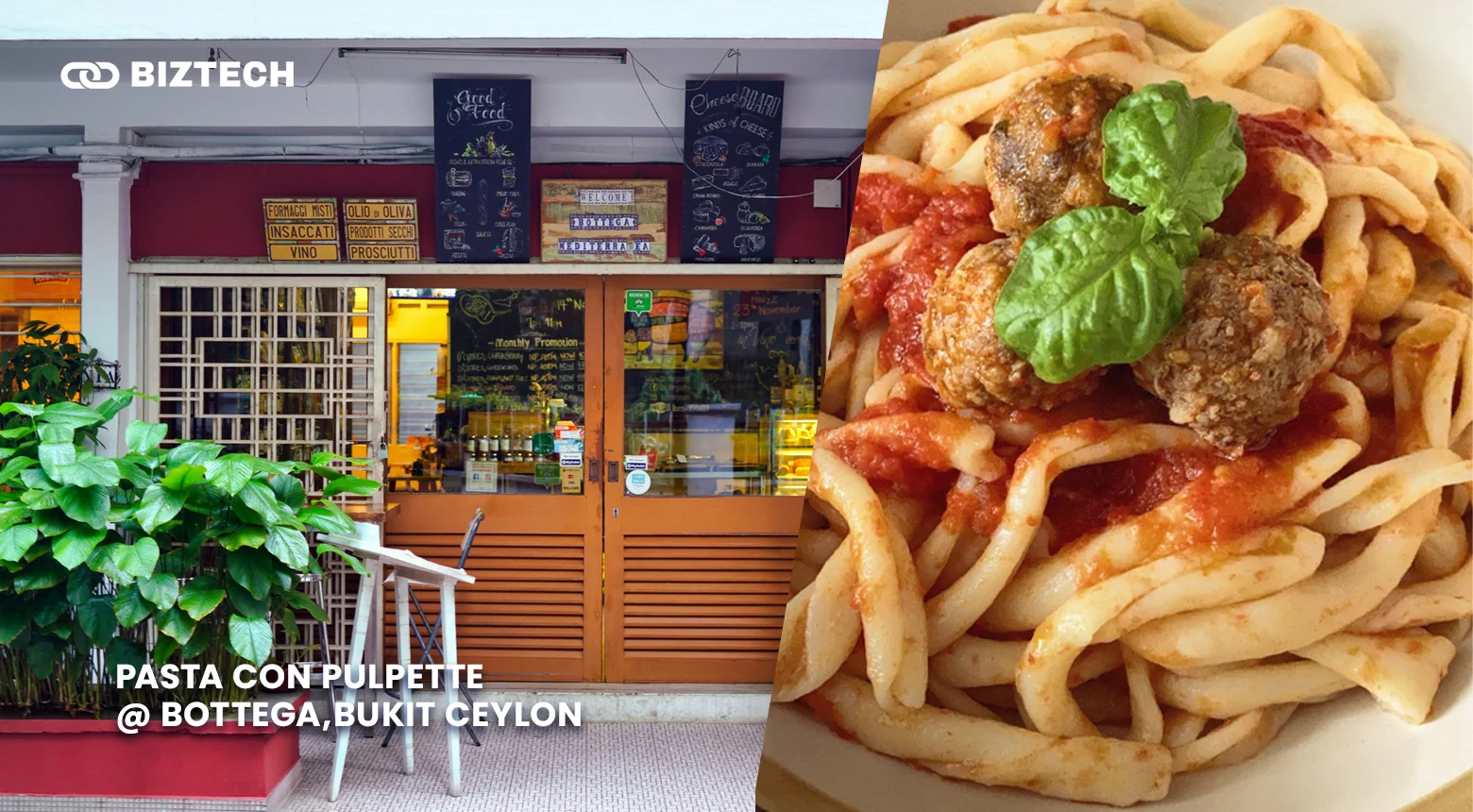 Pasta Con Pulpette @ Bottega,Bukit Ceylon Pasta Con Pulpette @ Bottega,Bukit Ceylon