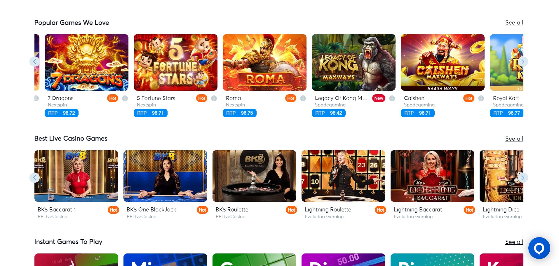 Step 4: Choose a game online casino malaysia