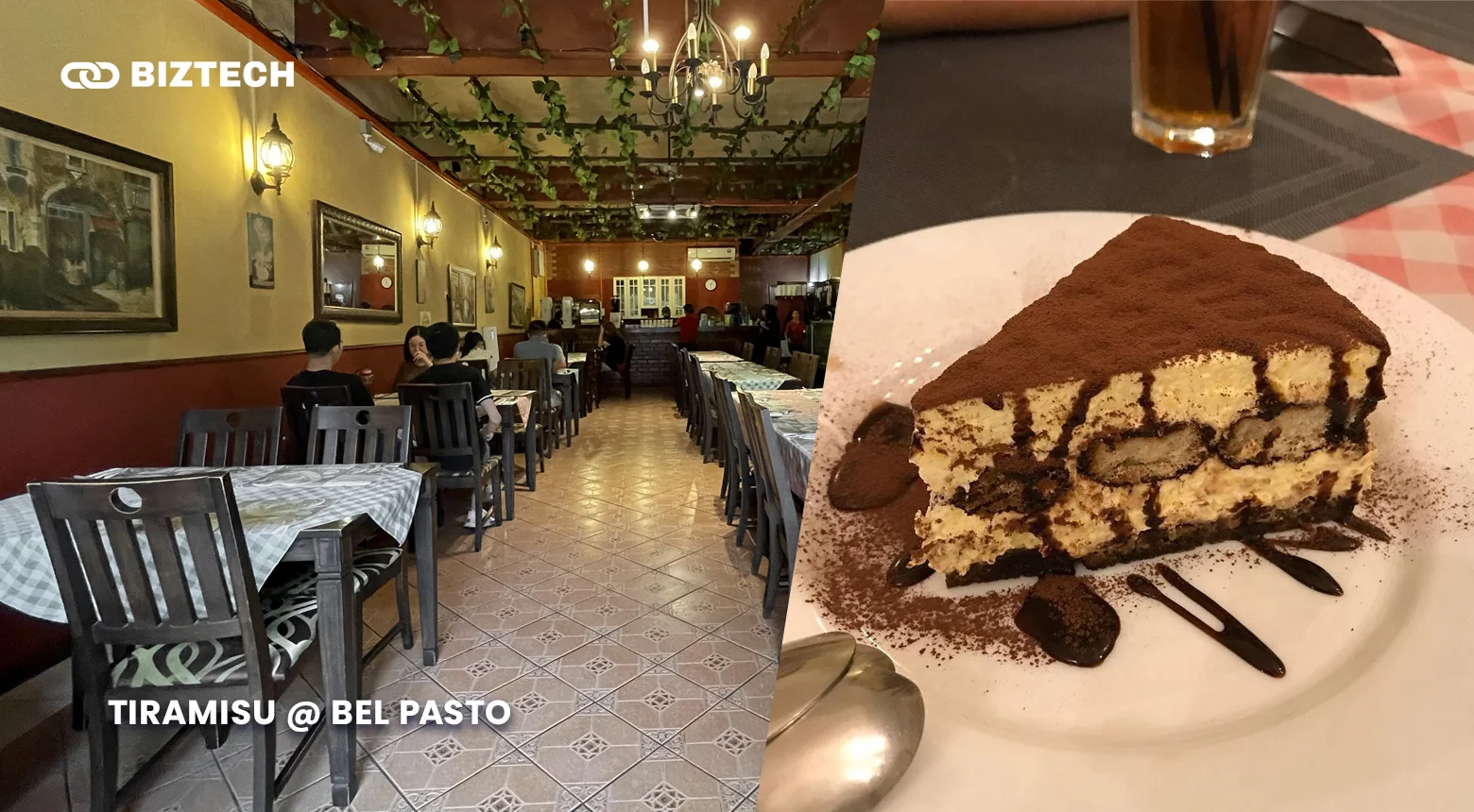 Tiramisu @ Bel Pasto Tiramisu @ Bel Pasto