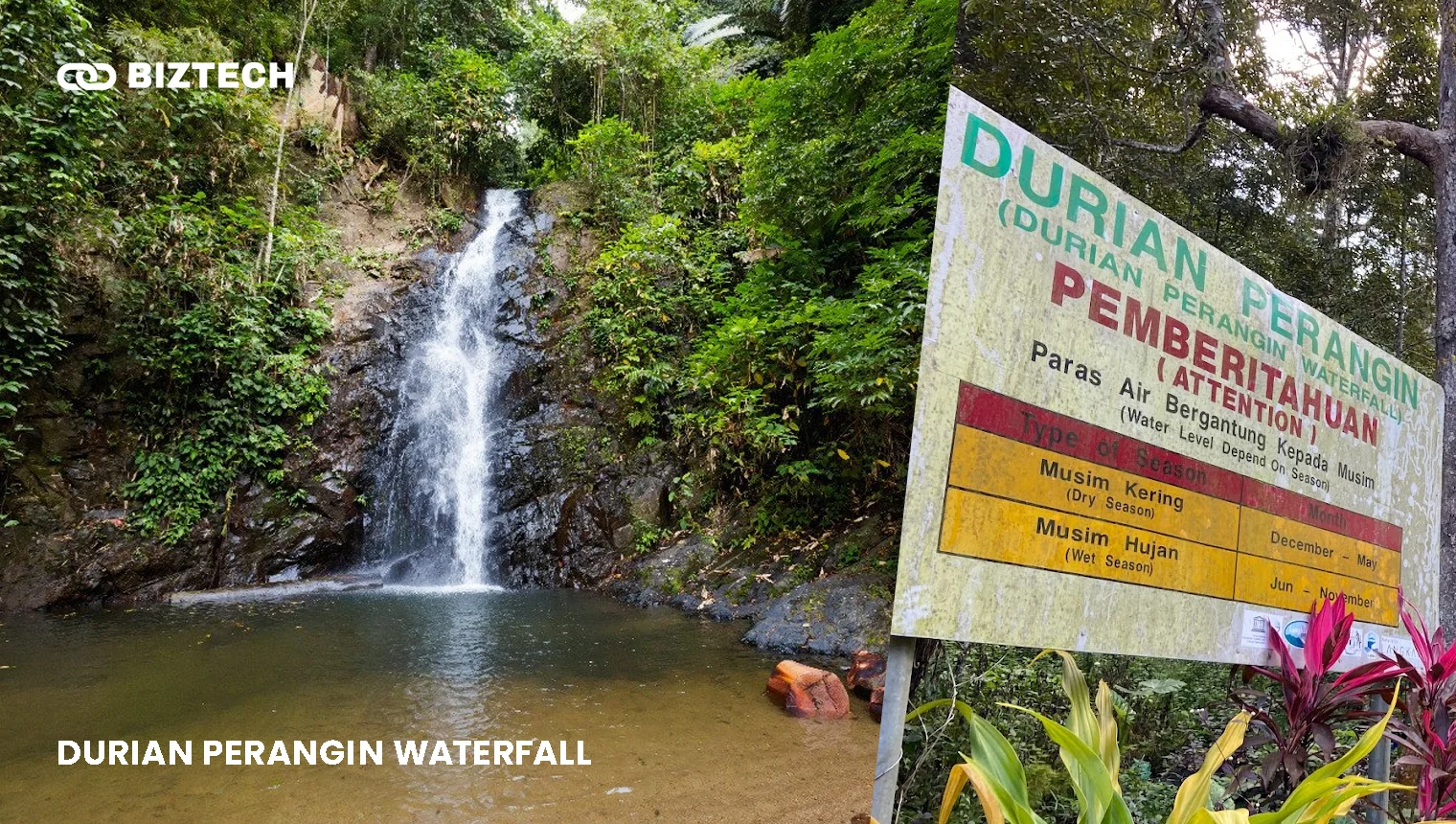 Durian Perangin Waterfall Things to do in Langkawi